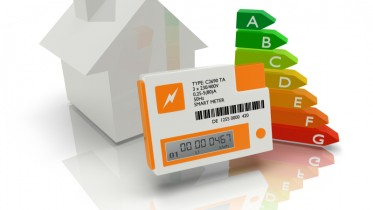 rendered smart meter energy efficiency concept